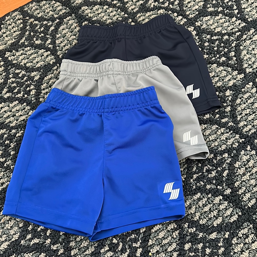 3- Baby boy basketball shorts- size 6-9 months